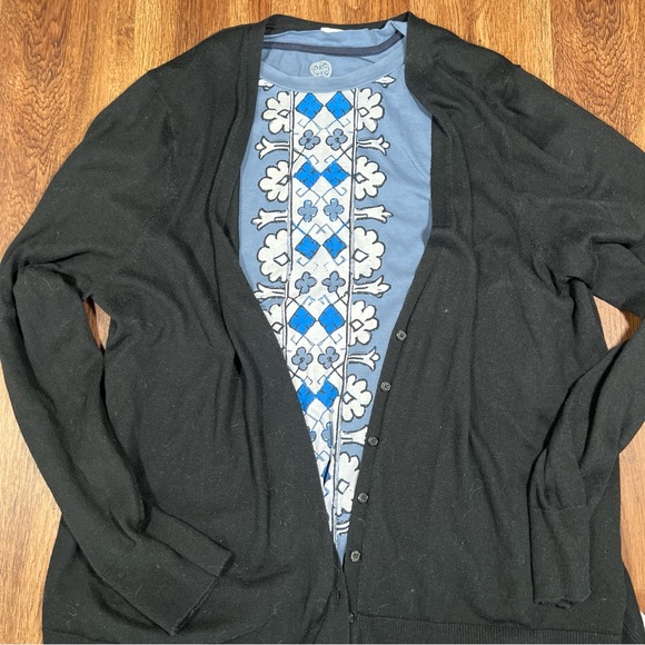 Tory Burch Tee - Sz XL - IMPERFECTIONS - Picture 8 of 11